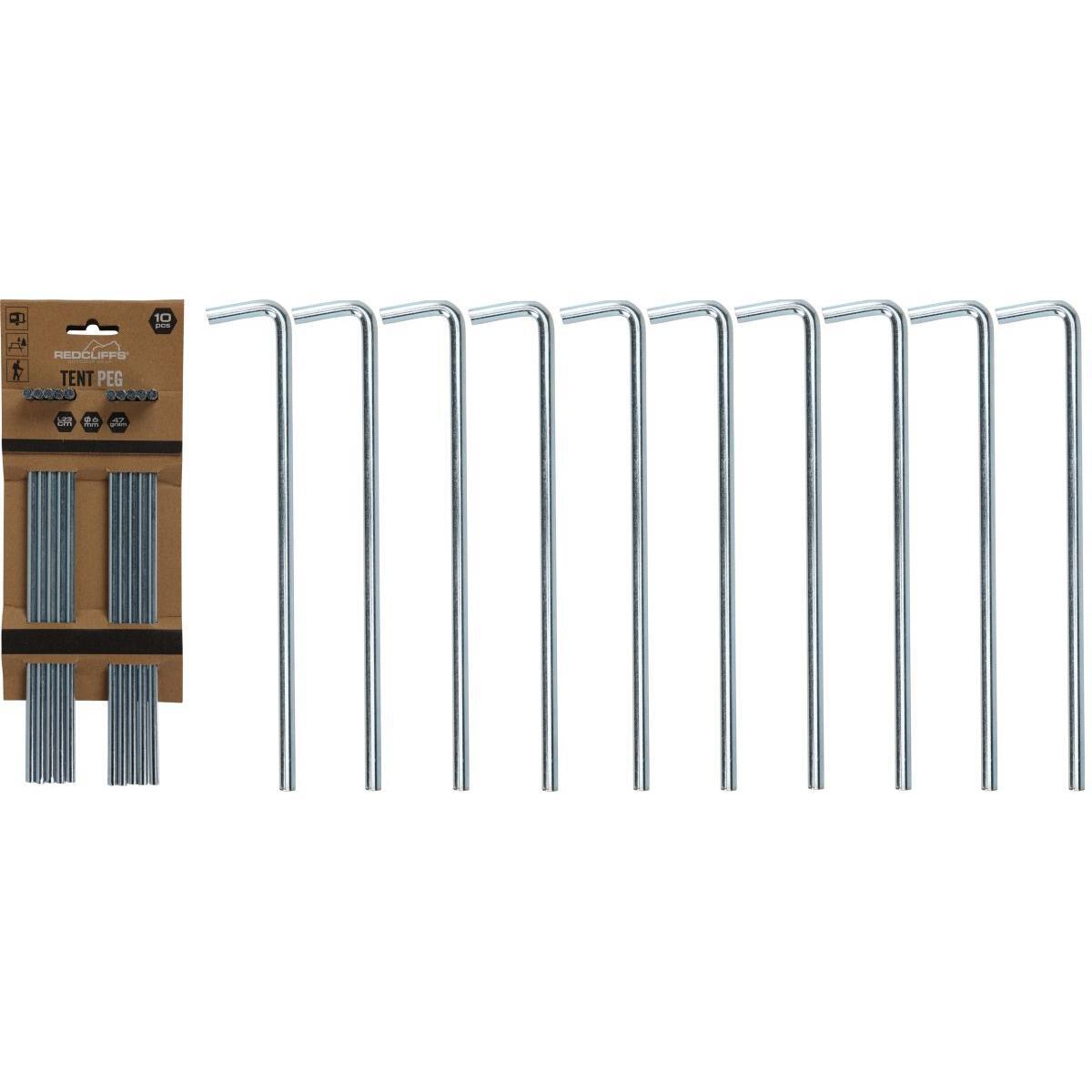 Redcliffs tent peg set of 10 pieces. 2/7