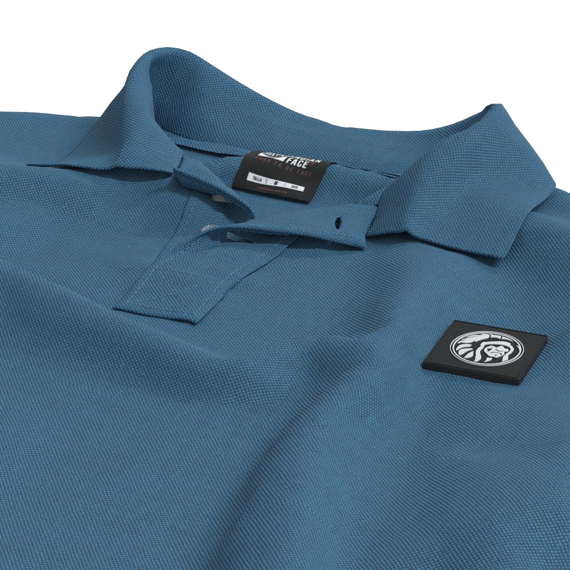 Polo The Indian Face Unisex Original Azul Azulfin 3/5