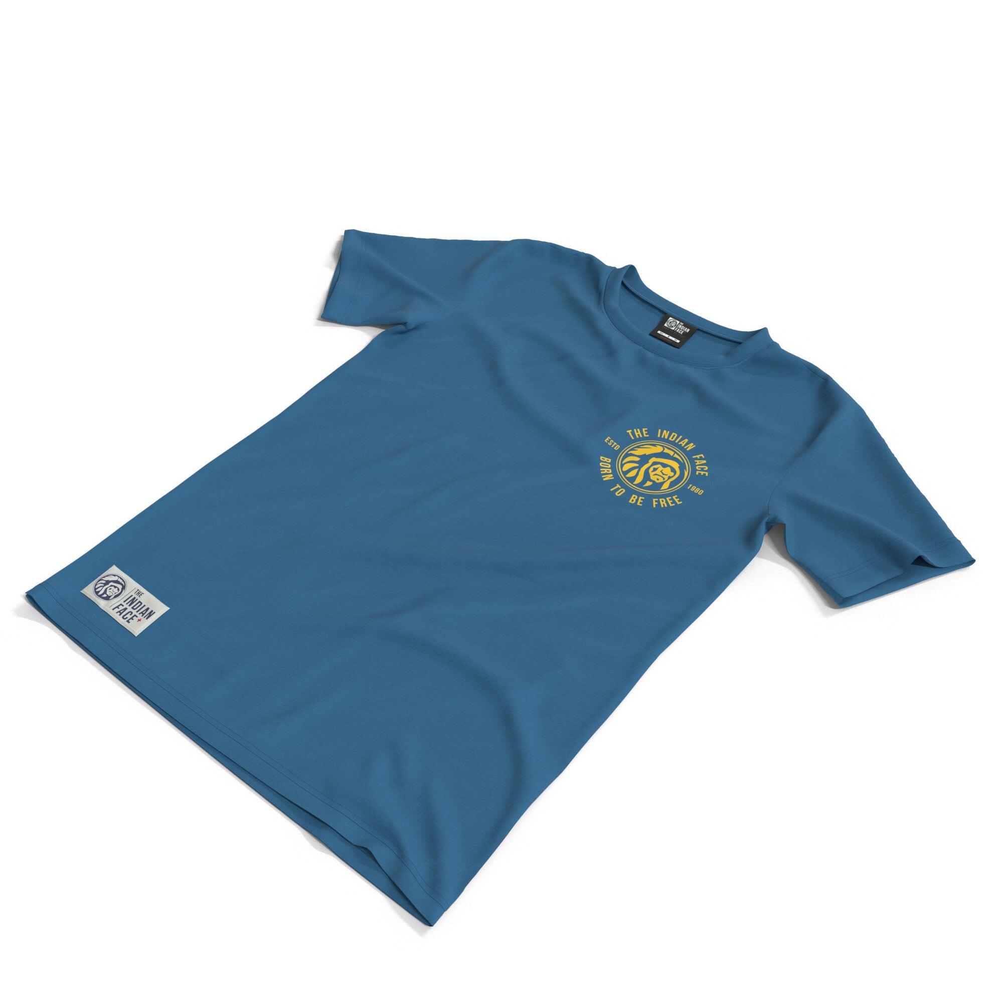 Camiseta de Fitness The Indian Face Unisex Soul Azul Azulfin 4/5