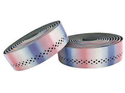 Supreme pro reflecterend stuurlint 3mm - 2 tinten blauw/roze/wit