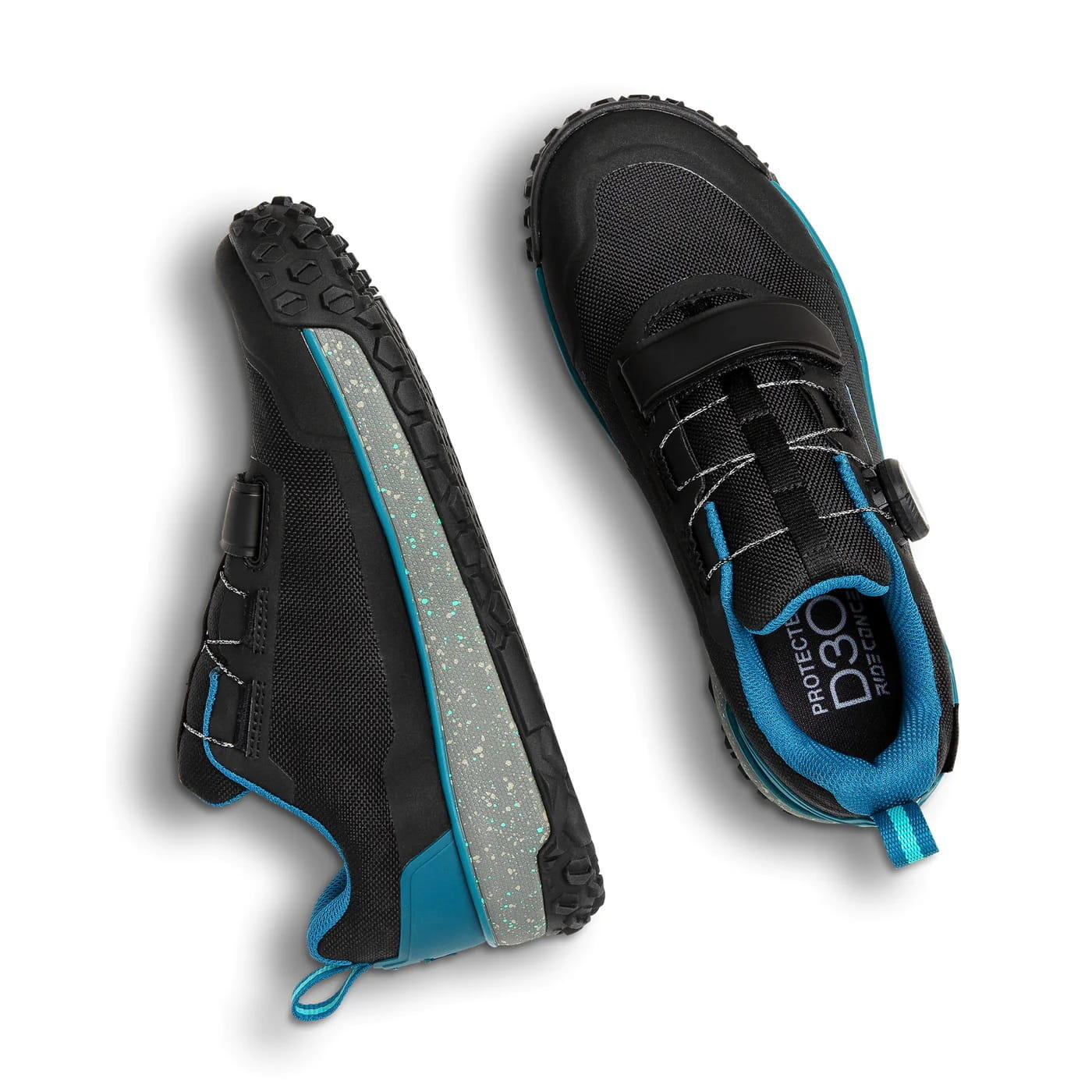 Flume BOA Flat Women's Shoe - Black/Tahoe Blue 2/6