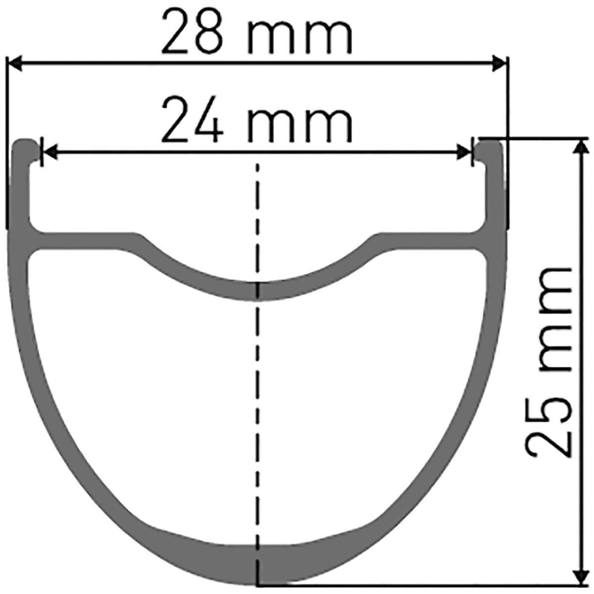 Cerchio G 540 Disc - 28 pollici - nero 2/3