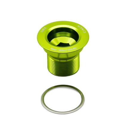 Cinch NDS Crank Arm Schroef M18 - Groen Glimmend