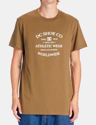 Camiseta Hombre Dcshoes World renowed Marrón