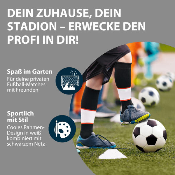 Hudora Fussballtor Advanced 300