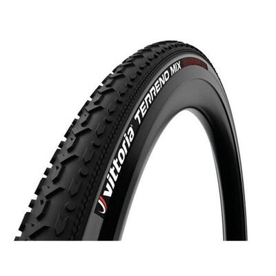 Terreno mix gravel endurance 28"" vouwband tlr - zwart/antraciet