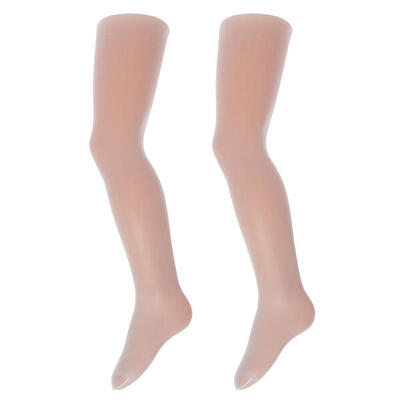 Collant da danza classica bambina / Calze fine 40 DEN - Confezione doppia