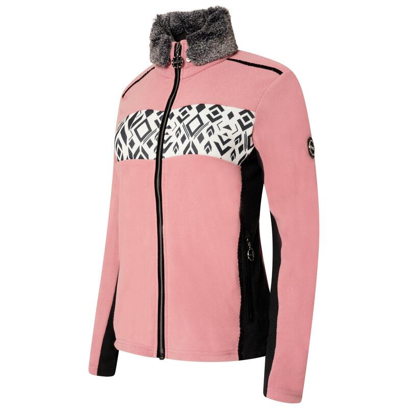 Veste ENGROSS Femme (Vieux rose foncé / Noir)