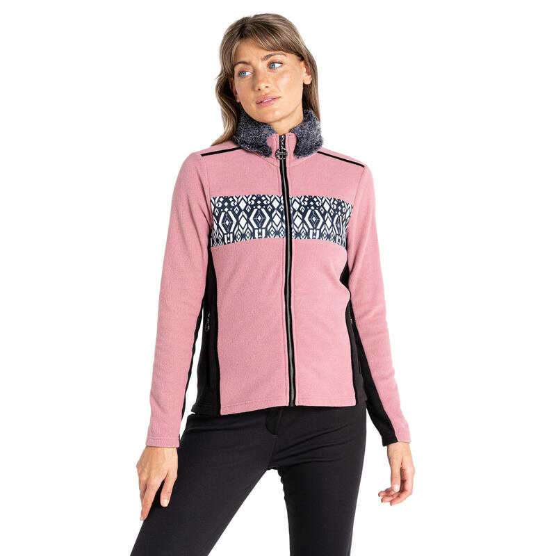 Veste ENGROSS Femme (Vieux rose foncé / Noir)