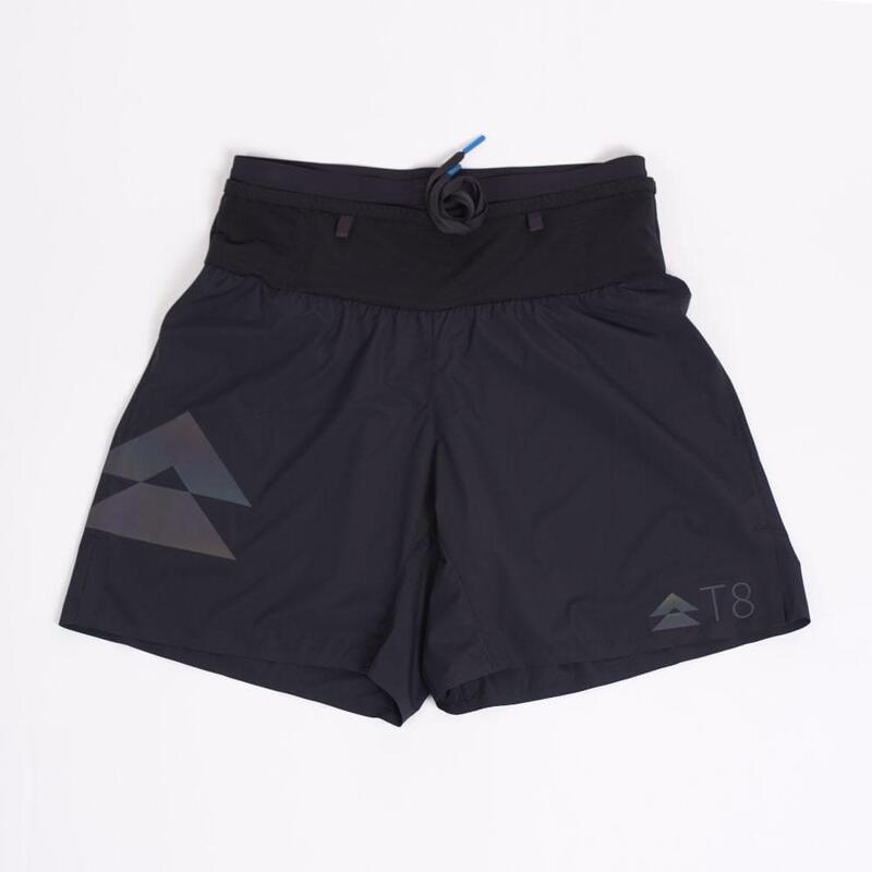 T8 Men's Black Sherpa Shorts