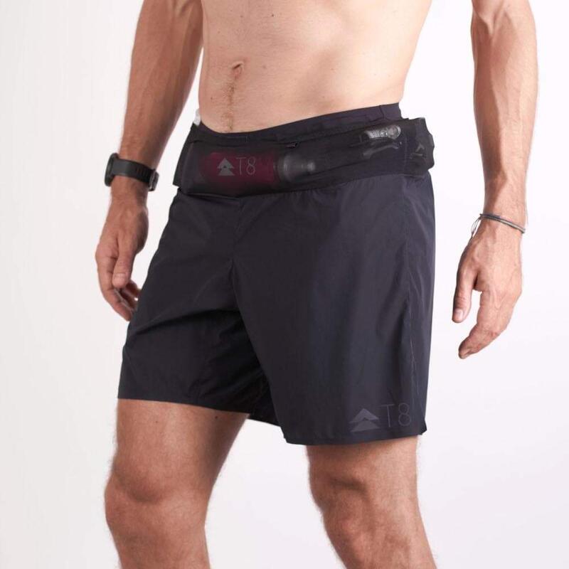 T8 Men's Black Sherpa Shorts