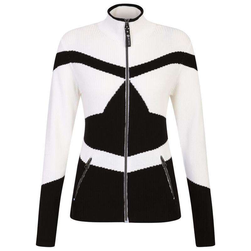 Veste ROCKER Femme (Noir / Blanc)