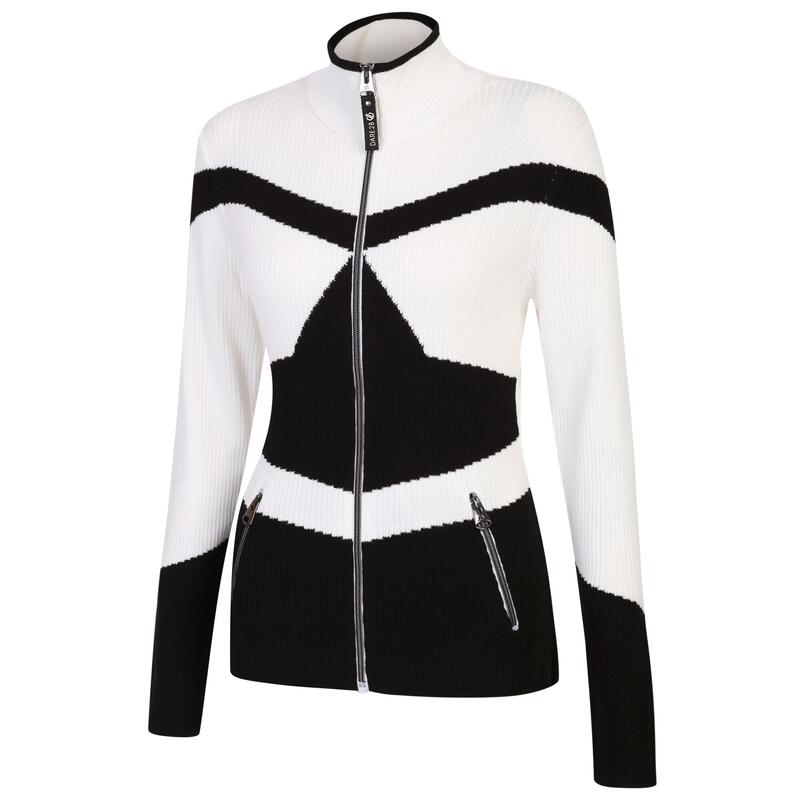 Veste ROCKER Femme (Noir / Blanc)