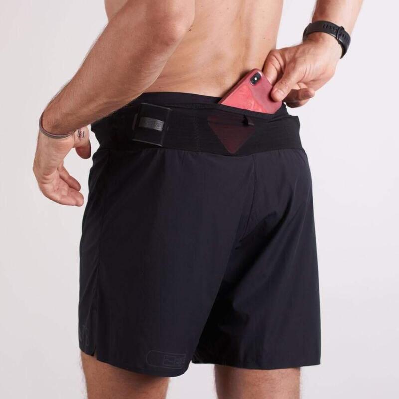 T8 Men's Black Sherpa Shorts