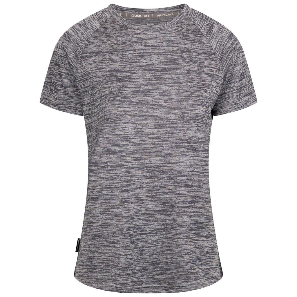Womens/Ladies Selinne Duo Skin Active Top (Navy Marl)