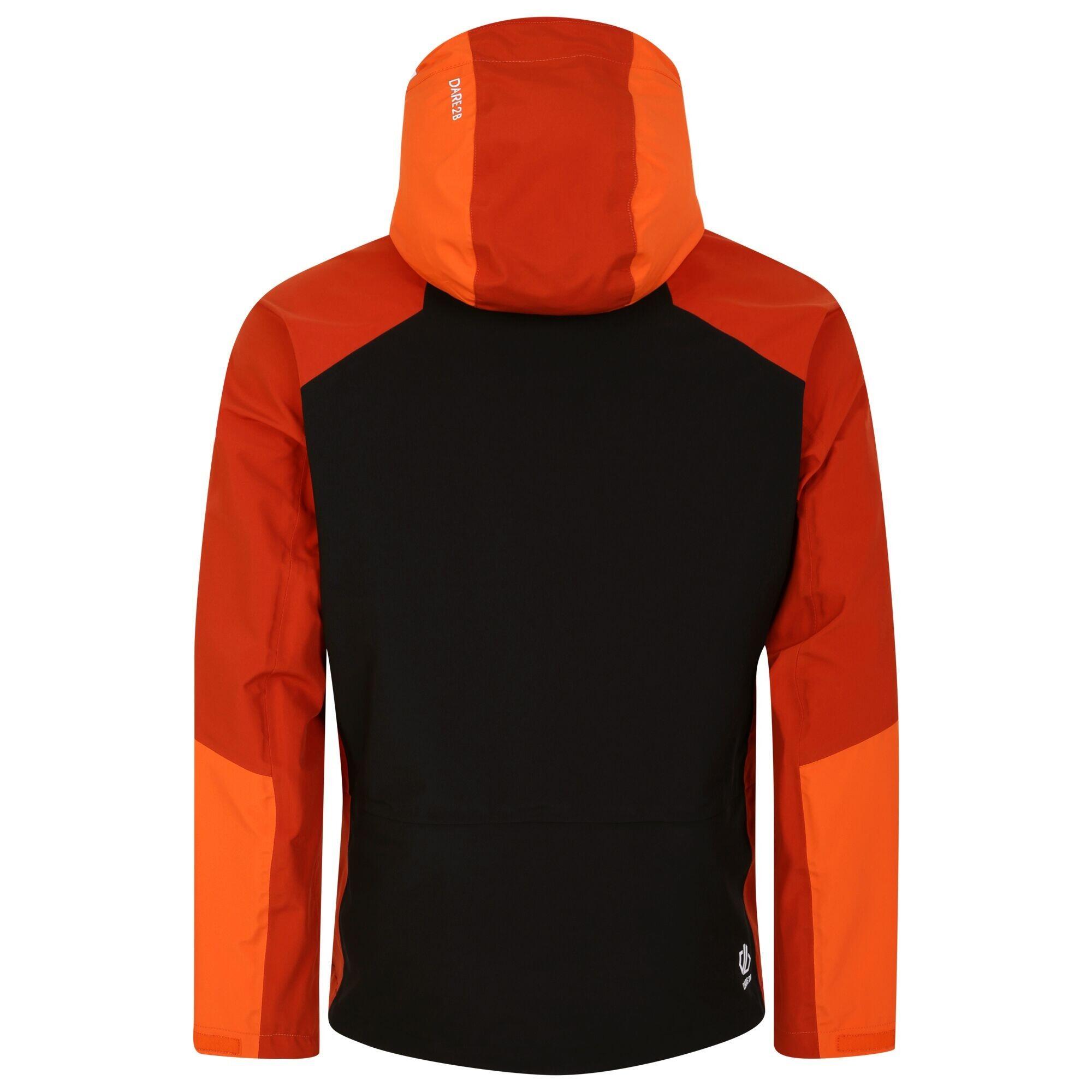 Mens Roving Ski Jacket (Puffins Orange/Rooibos Tea) 2/5