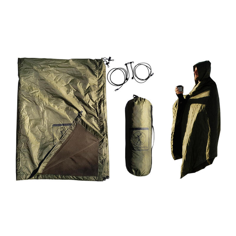 Bushmen Thermo Blanket - Tarp/Bivy/Poncho/Underquilt - Olive