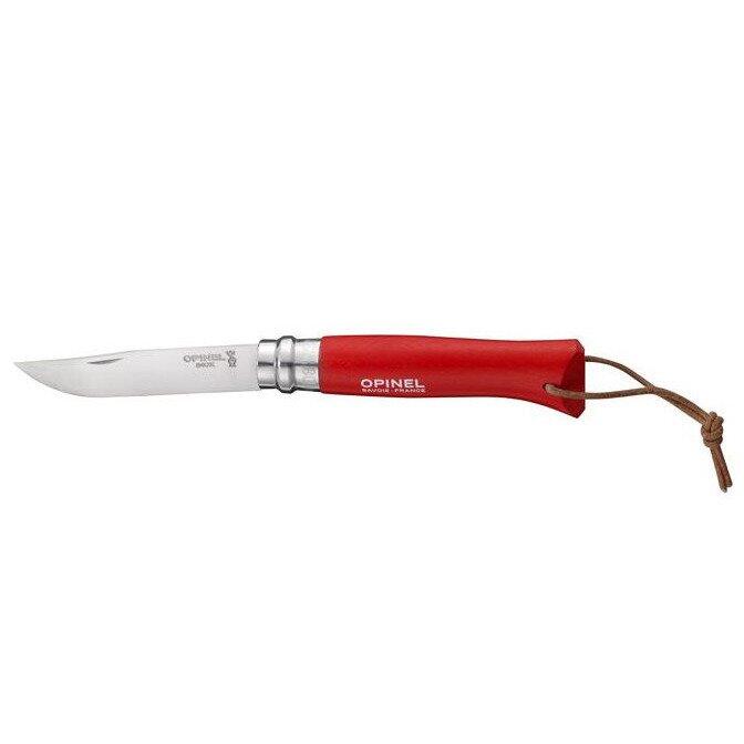 Couteau OPINEL n° 8 Baroudeur - Rouge 5/5