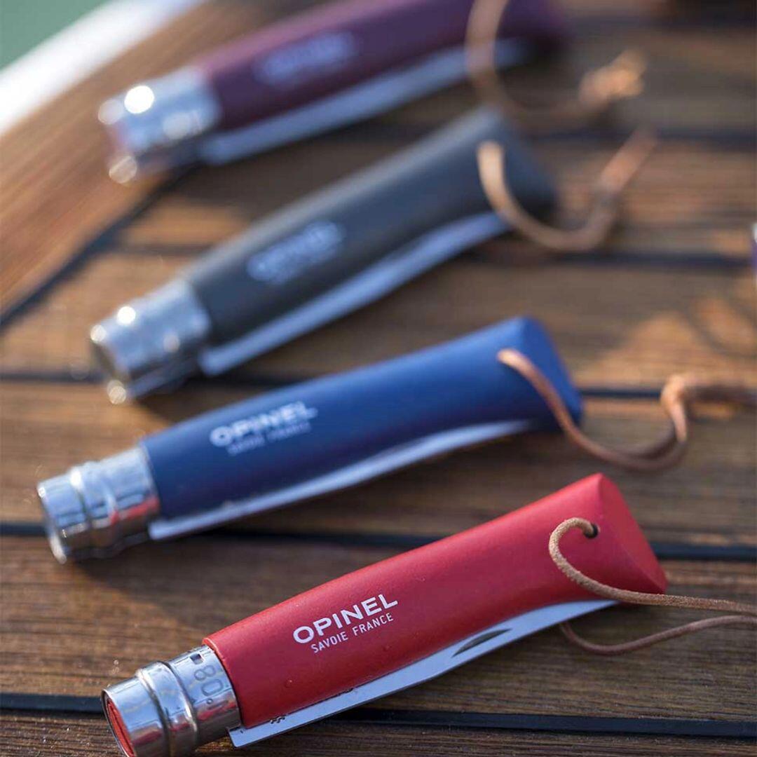 Couteau OPINEL n° 8 Baroudeur - Rouge 3/5