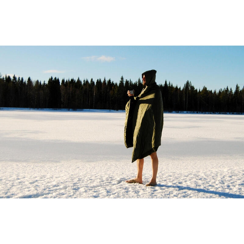 Bushmen Thermo Blanket - Bâche/Bivouac/Poncho/Sous-couverture - Olive