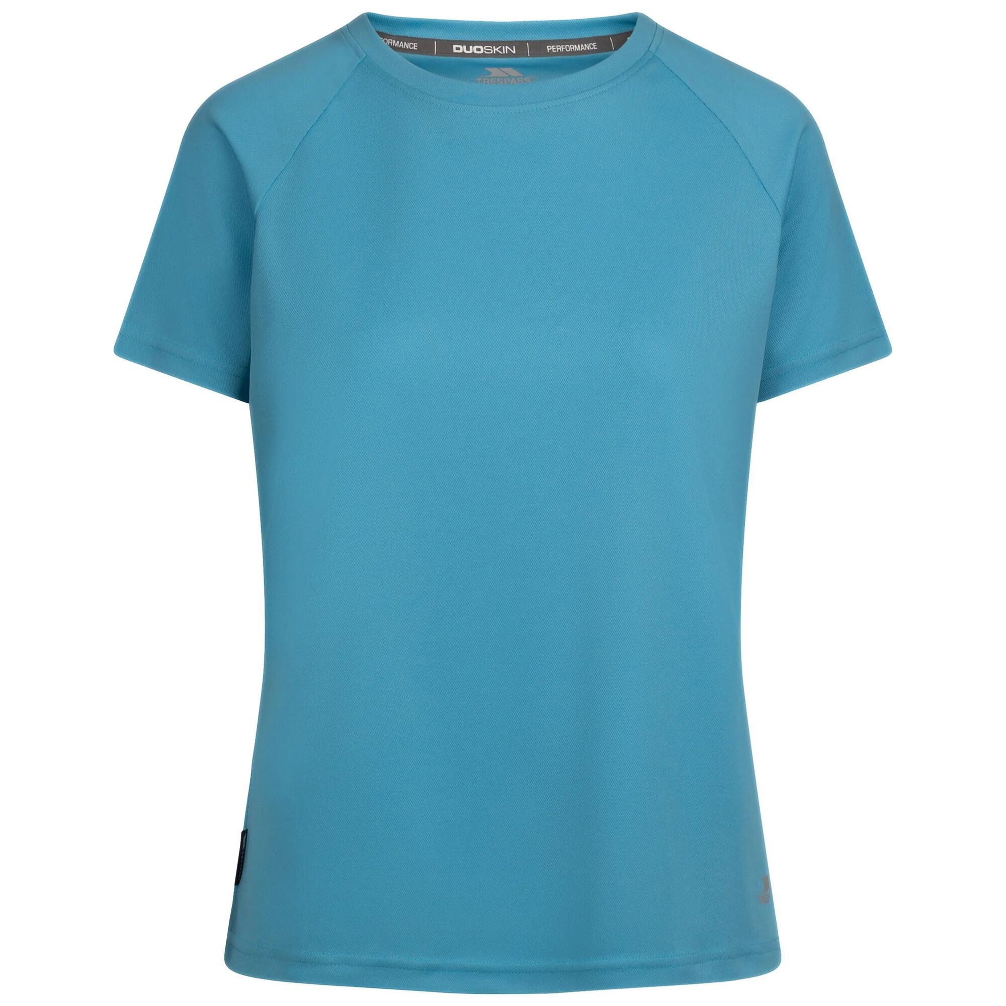 TRESPASS Claudette Top Active Donna Trespass Azzurro Cielo
