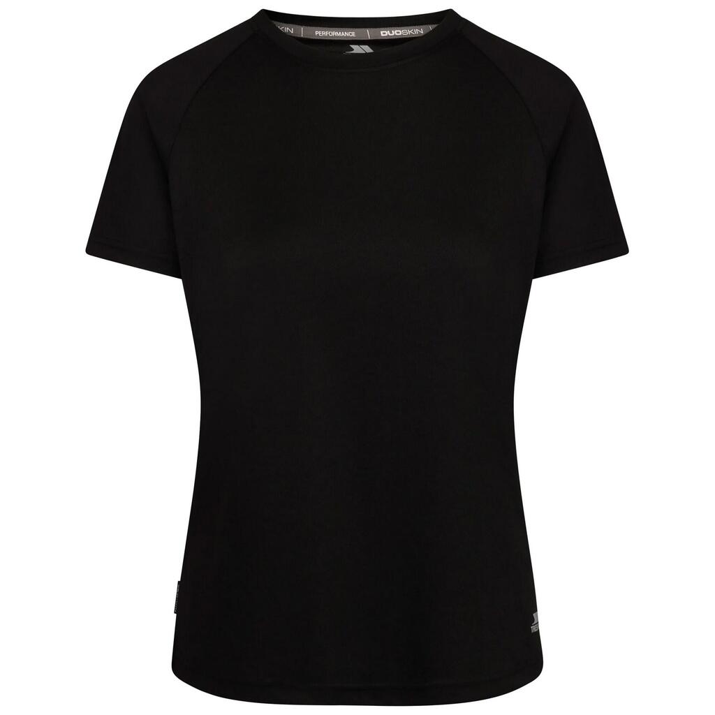 Womens/Ladies Claudette Active Top (Black)