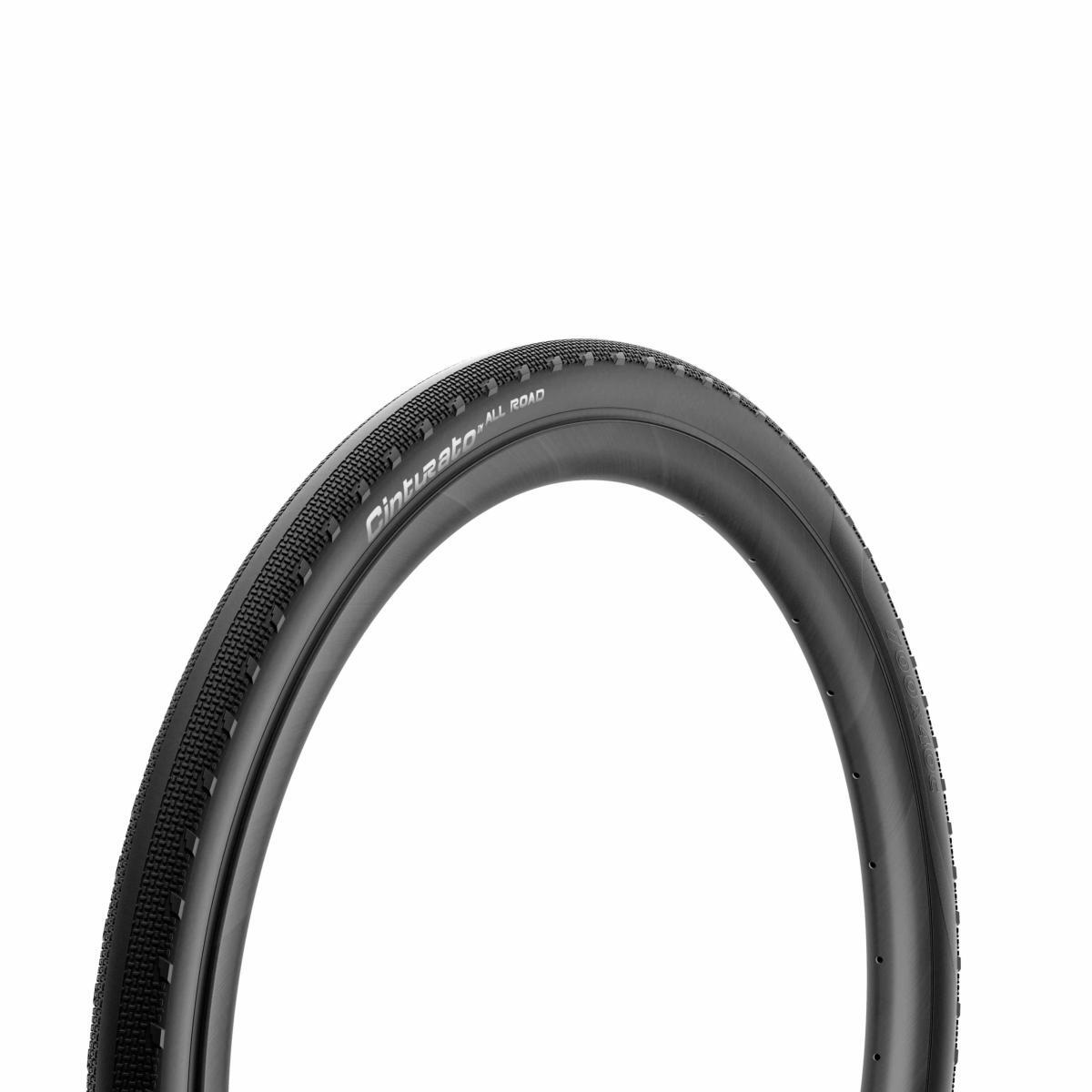 Pneu de ciclismo pirelli 700x45c etrto 45 - 622 gravel cinturato all road black