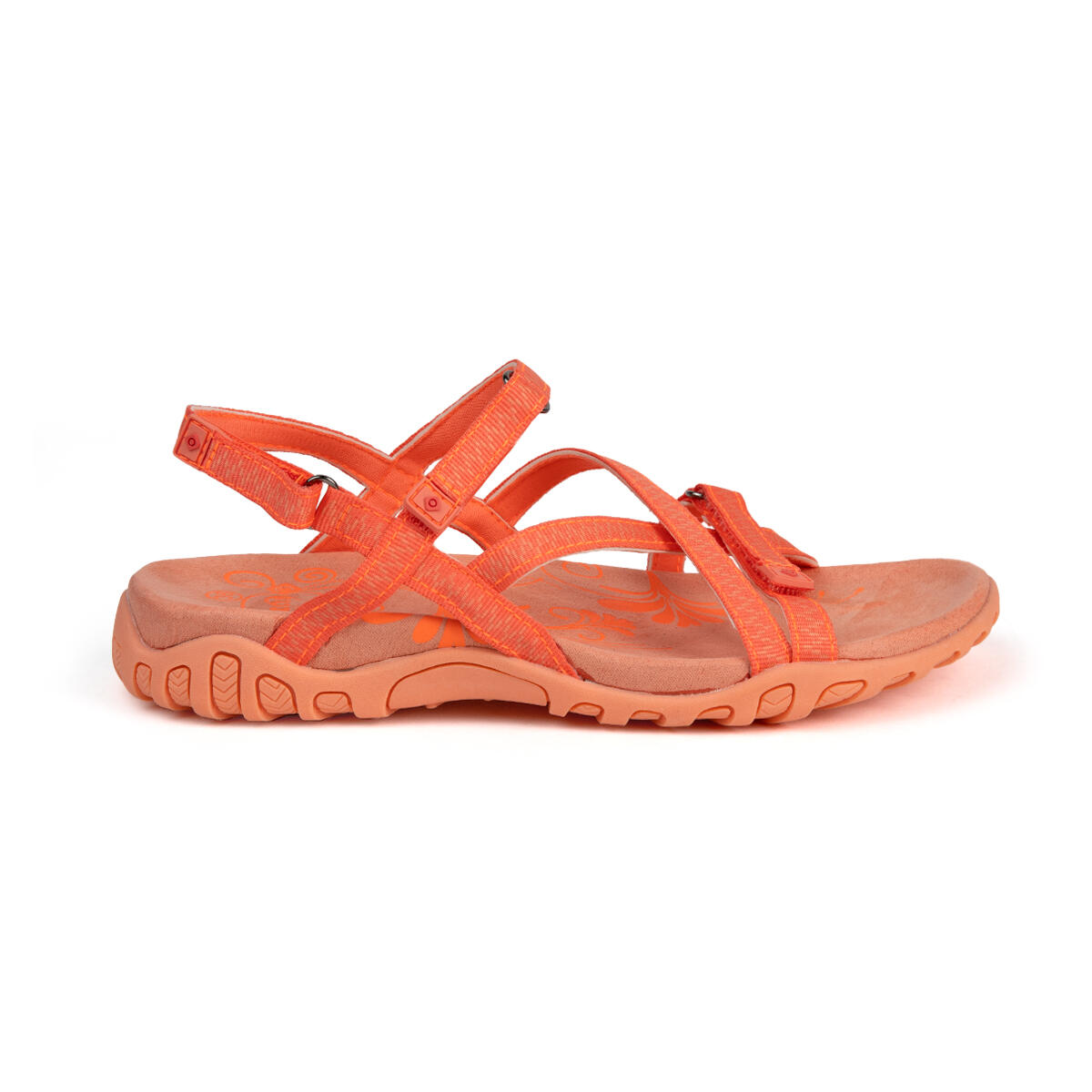 Izas - Sandales De Trekking Izas Tena V3 Femmes, Découvrez La Liberté De La Randonnée - Sandales - Orange - 36 - Decathlon