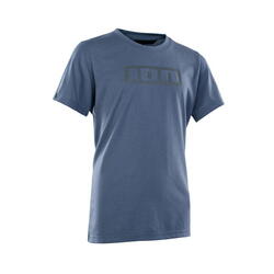 Tee SS Seek DR Jeugd - Kindertrui - Storm Blue - Blauw