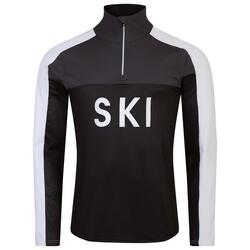 Haut Thermique SKI Homme (Jaune Néon / Gris Foncé)