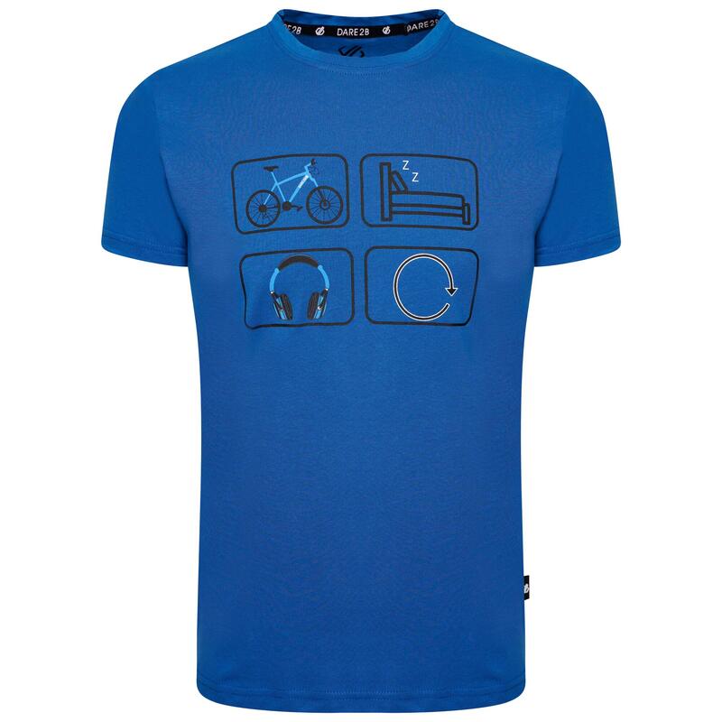 Kinderen/Kinderen Go Beyond TShirt (Snorkelblauw)