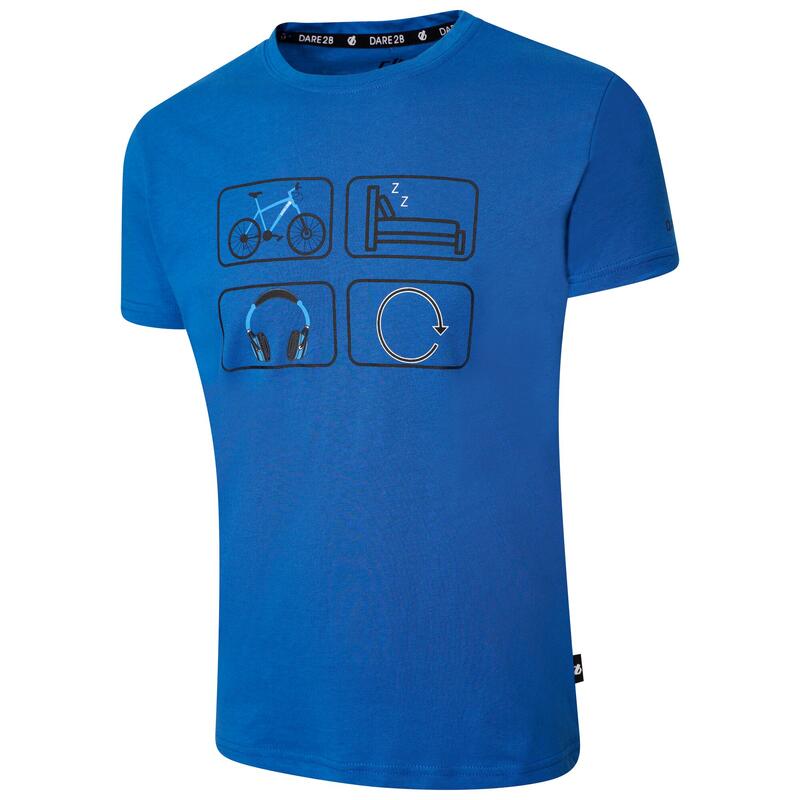 Kinderen/Kinderen Go Beyond TShirt (Snorkelblauw)