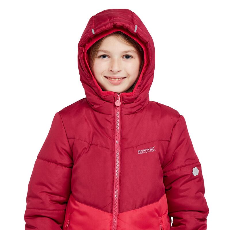 Veste matelassée LOFTHOUSE Enfant (Rose foncé / Rose fluo)