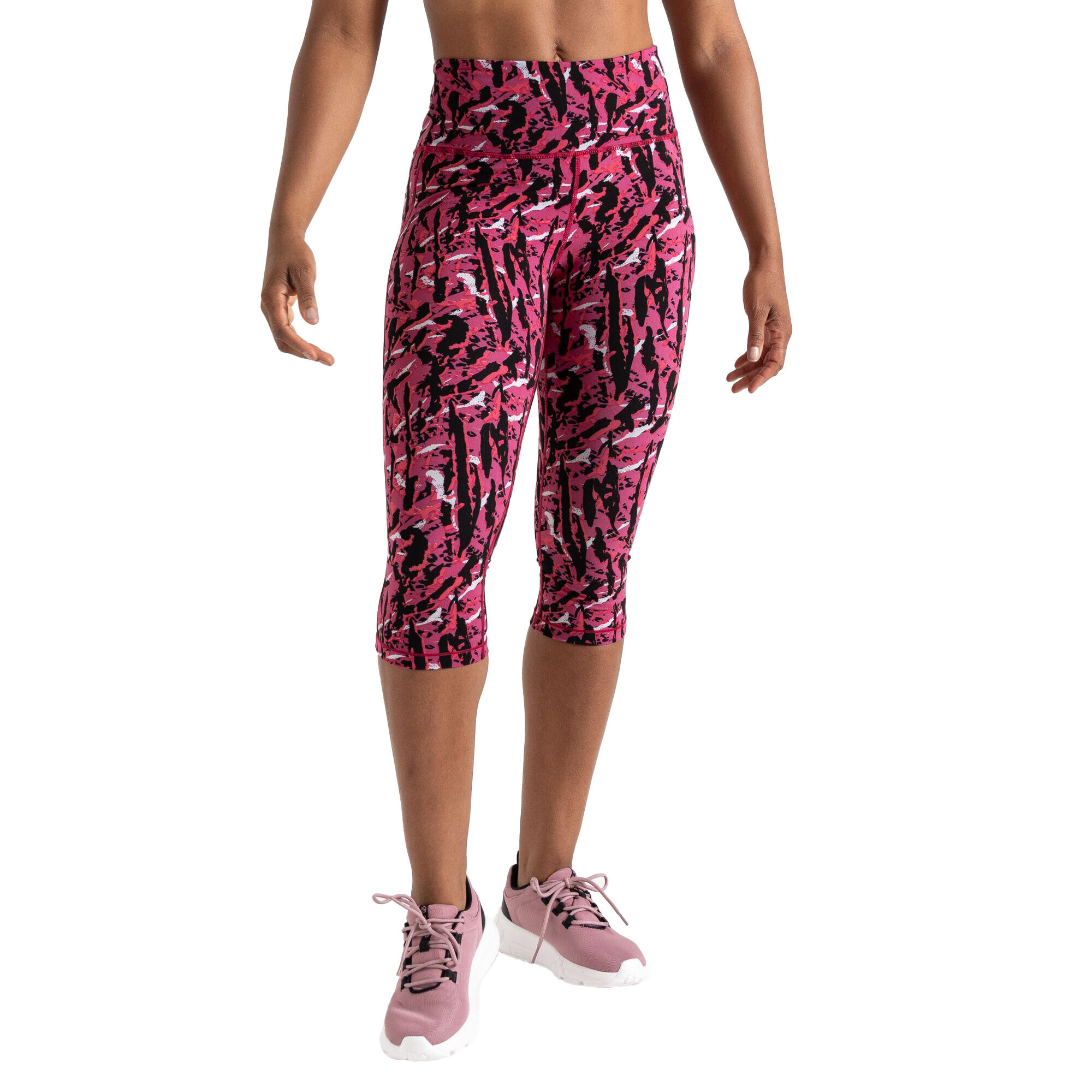 Women's ¾ INFLUENTIAL Legging (Neon pink)