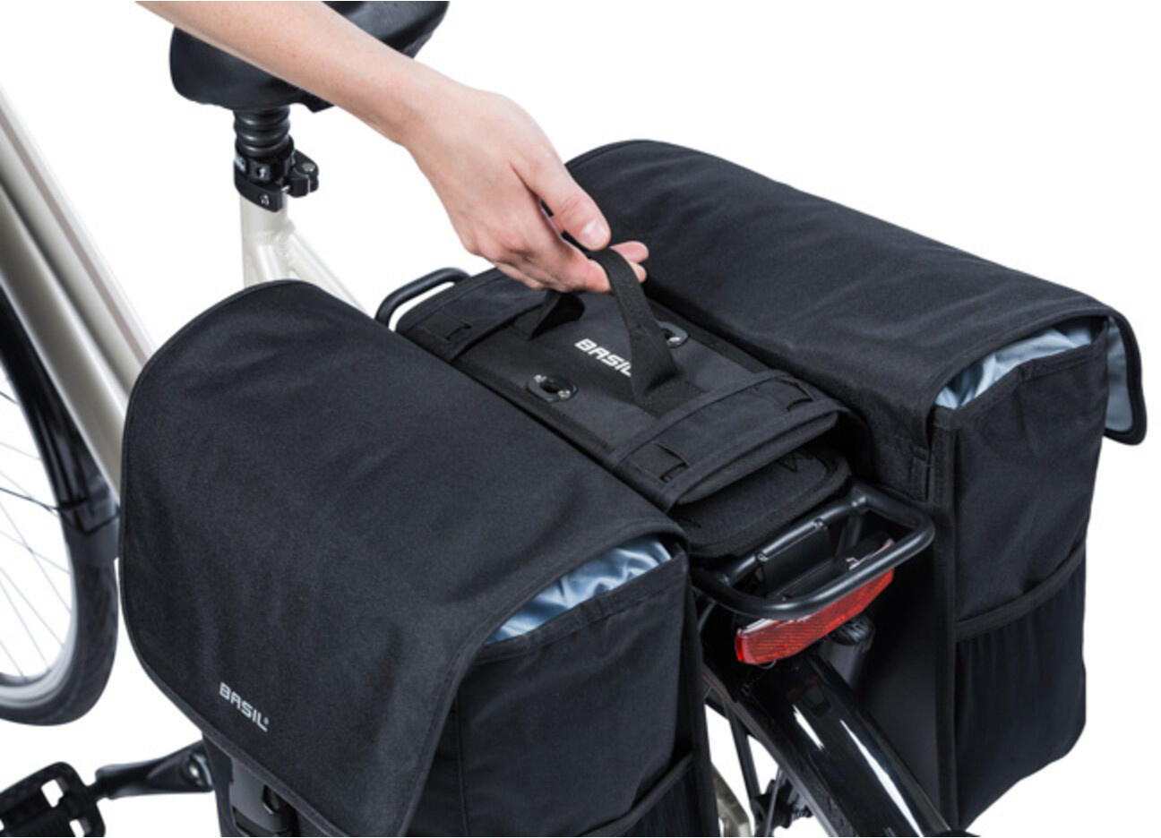 Maniglia per convertire la borsa in una borsa da trasporto Basil 6/7