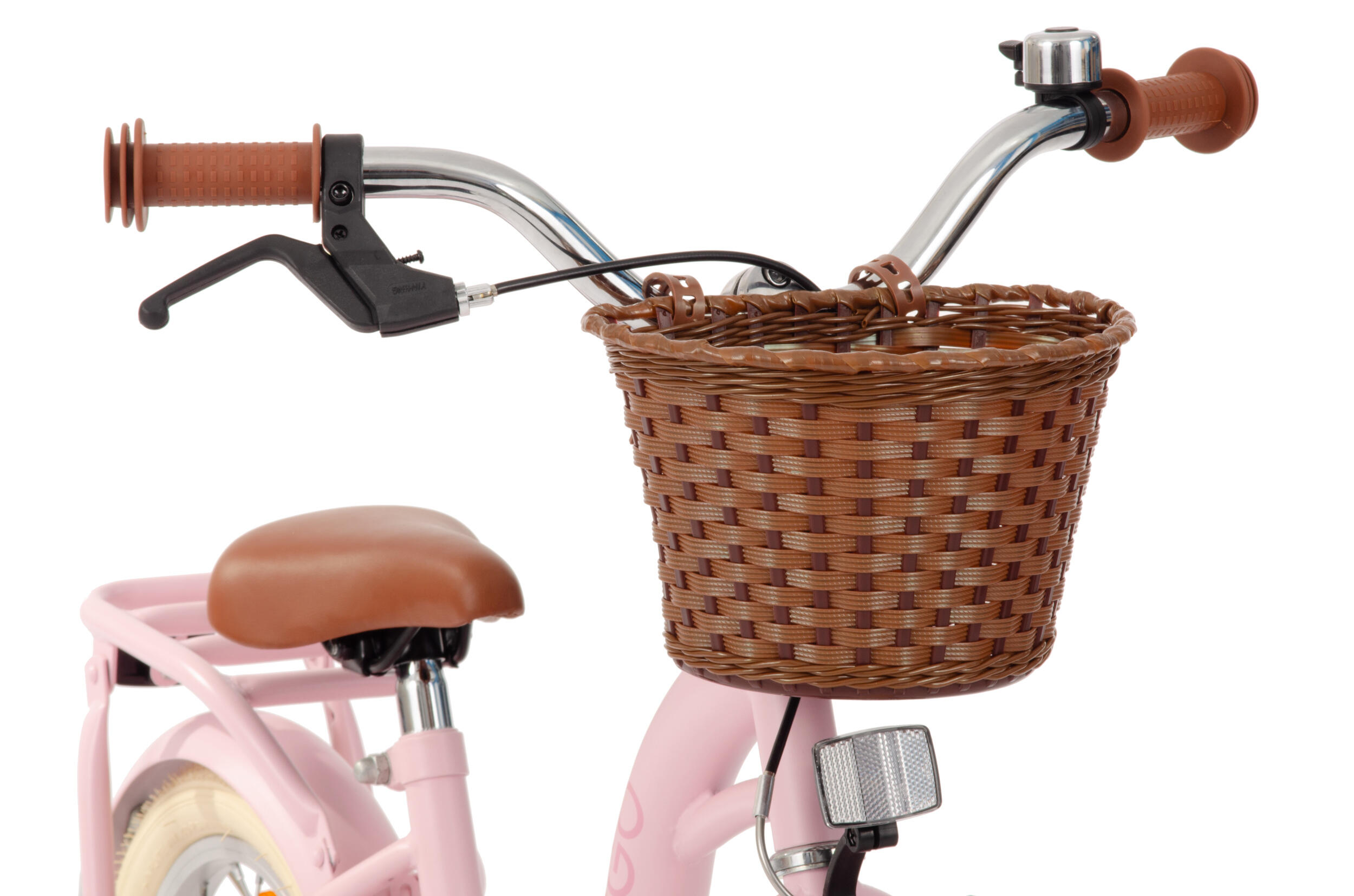 AMIGO Meisjesfiets Fairy 16 Inch Meisjes Terugtraprem Roze 7/7