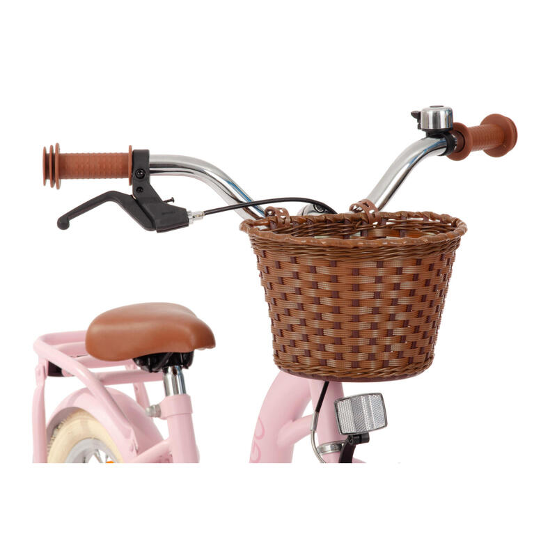 AMIGO Vélo fille Fairy 14 Pouces Fille Frein à rétropédalage Rose