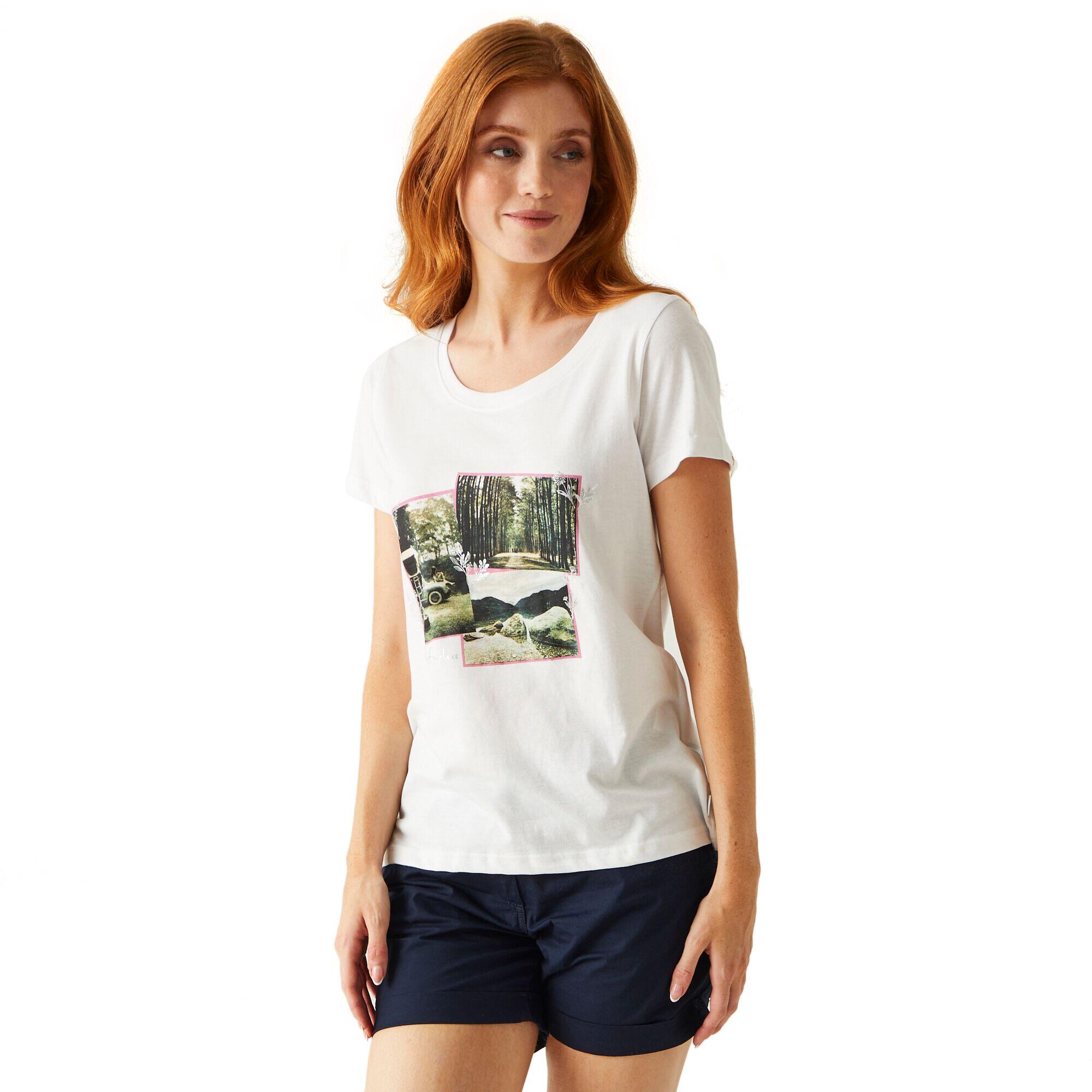 Tshirt FILANDRA Donna (Bianco)