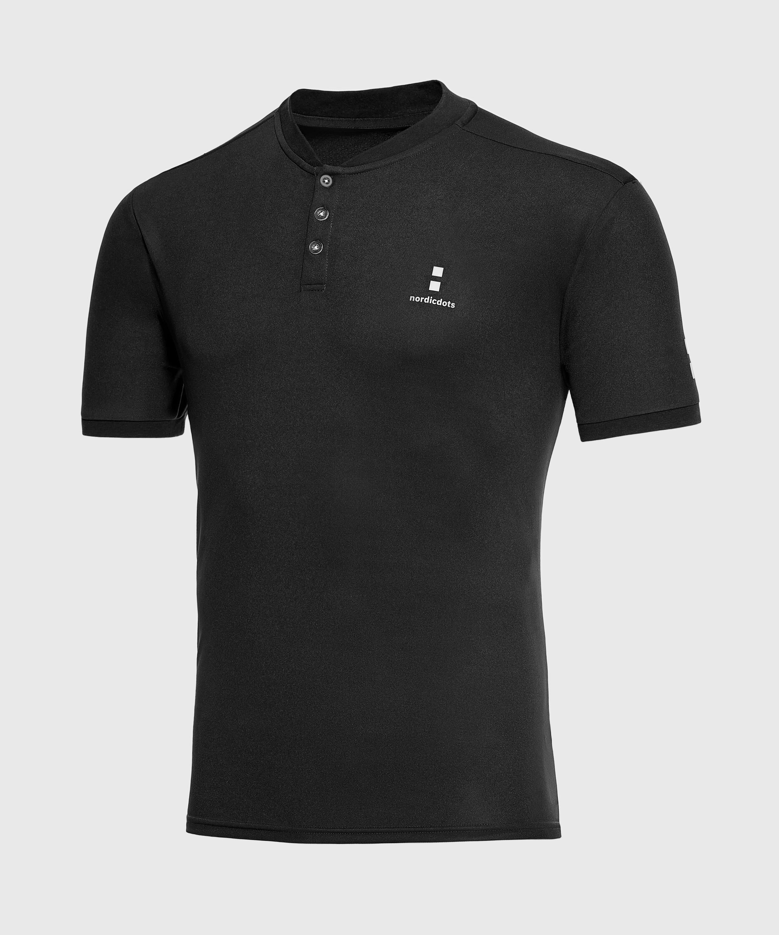 NORDICDOTS Excellence Tennis/Padel Polo Heren olijfgroen