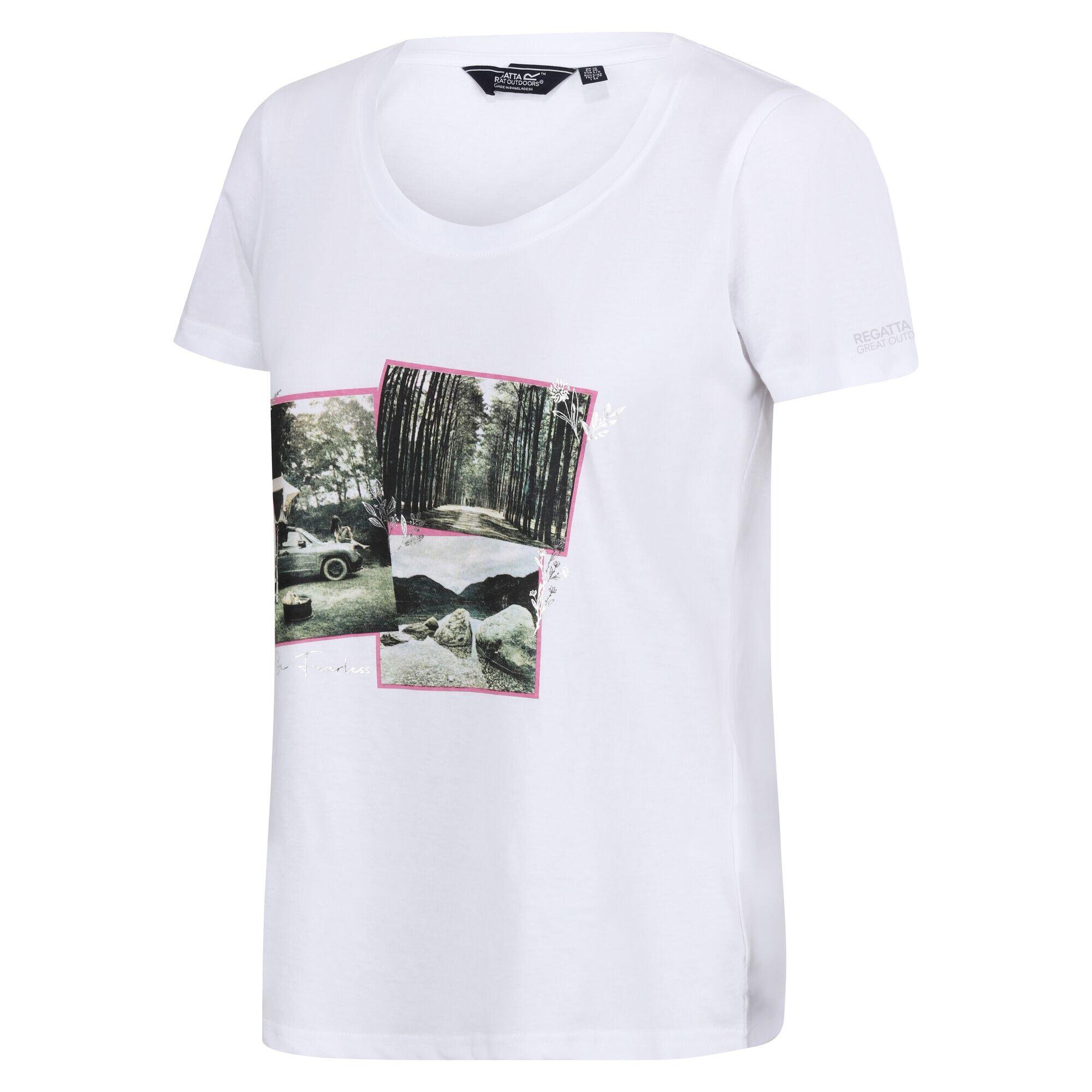 Tshirt FILANDRA Donna (Bianco)