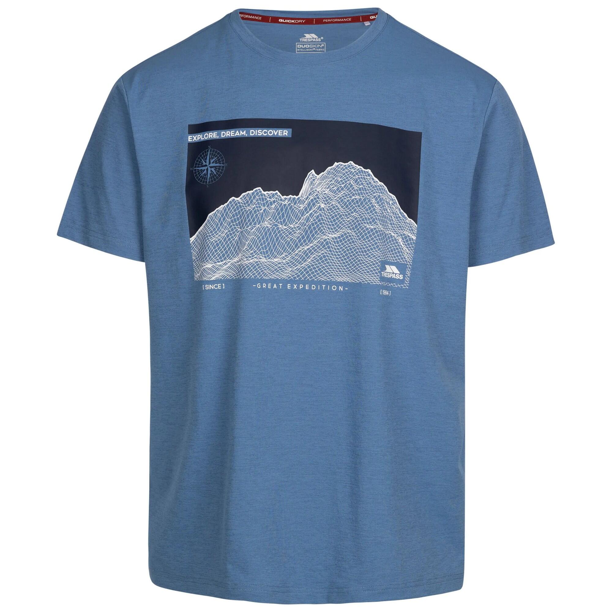 SIRGIS Men's Tshirt (Denim Blue)