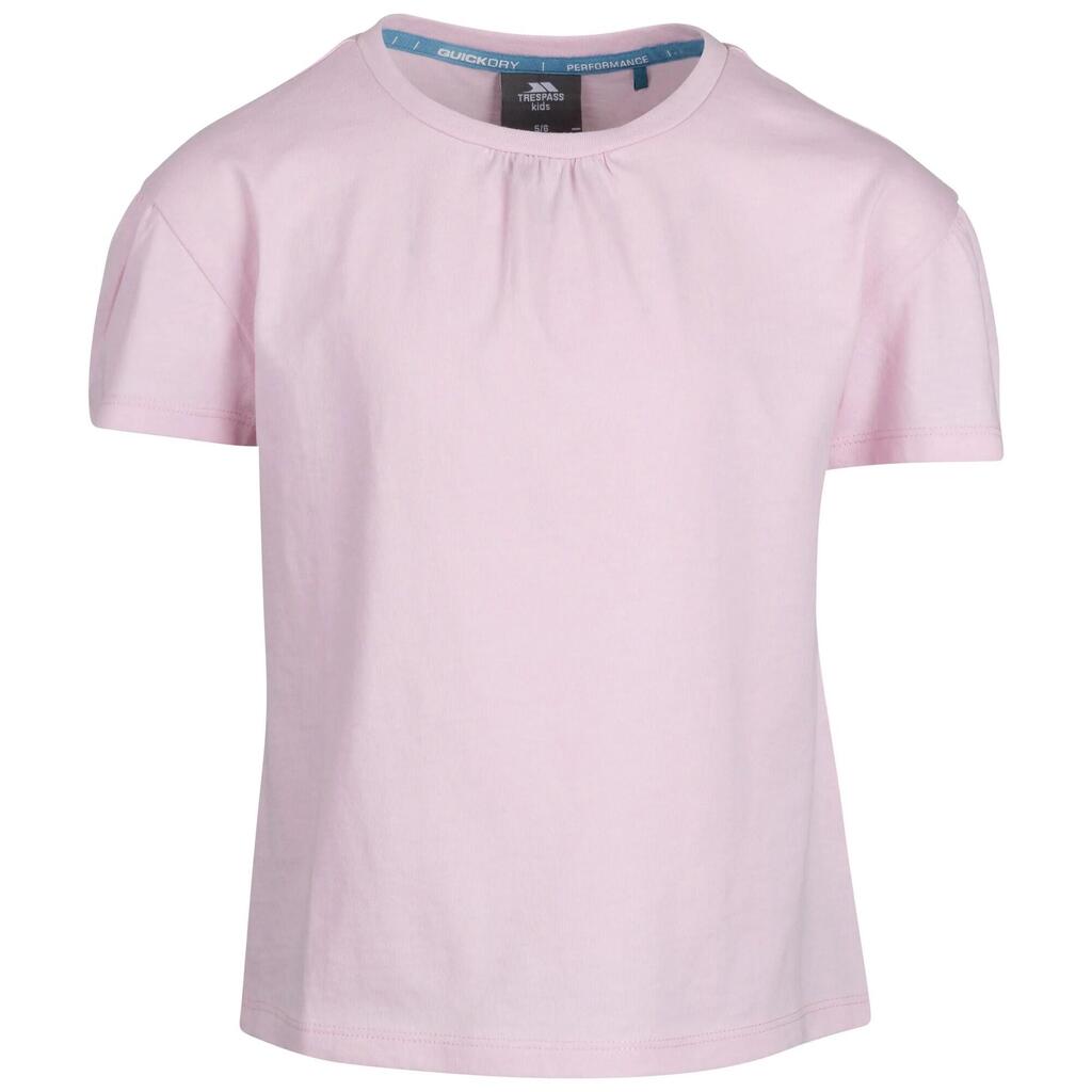 Girls Mellow TShirt (Pale Pink)