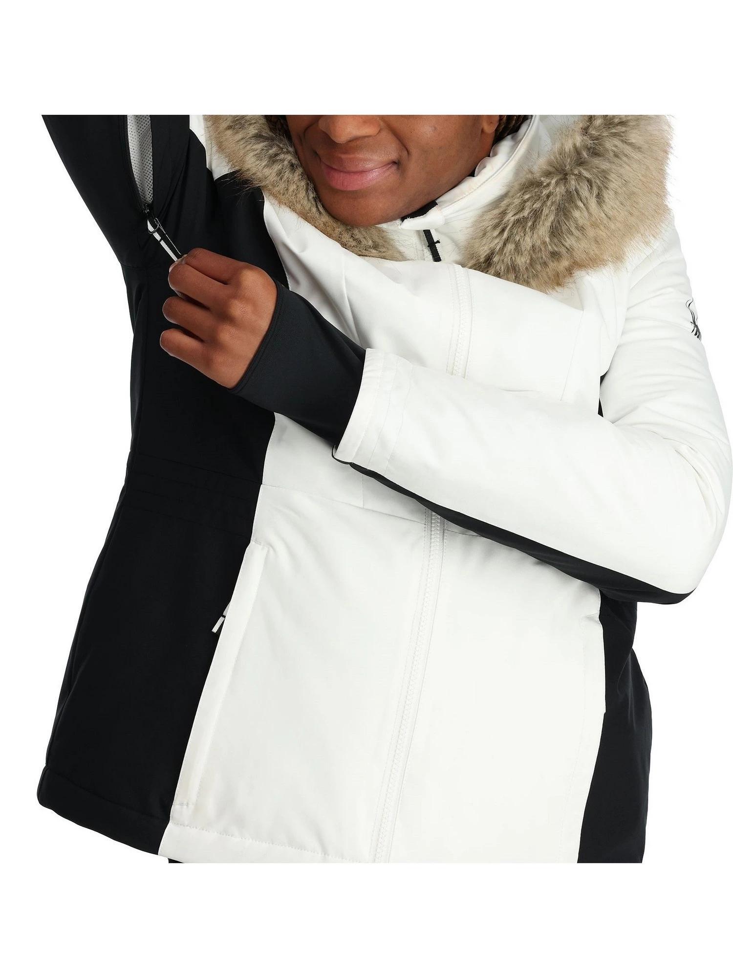 Skijacke Vida Jacket Damen - weiß 3/6
