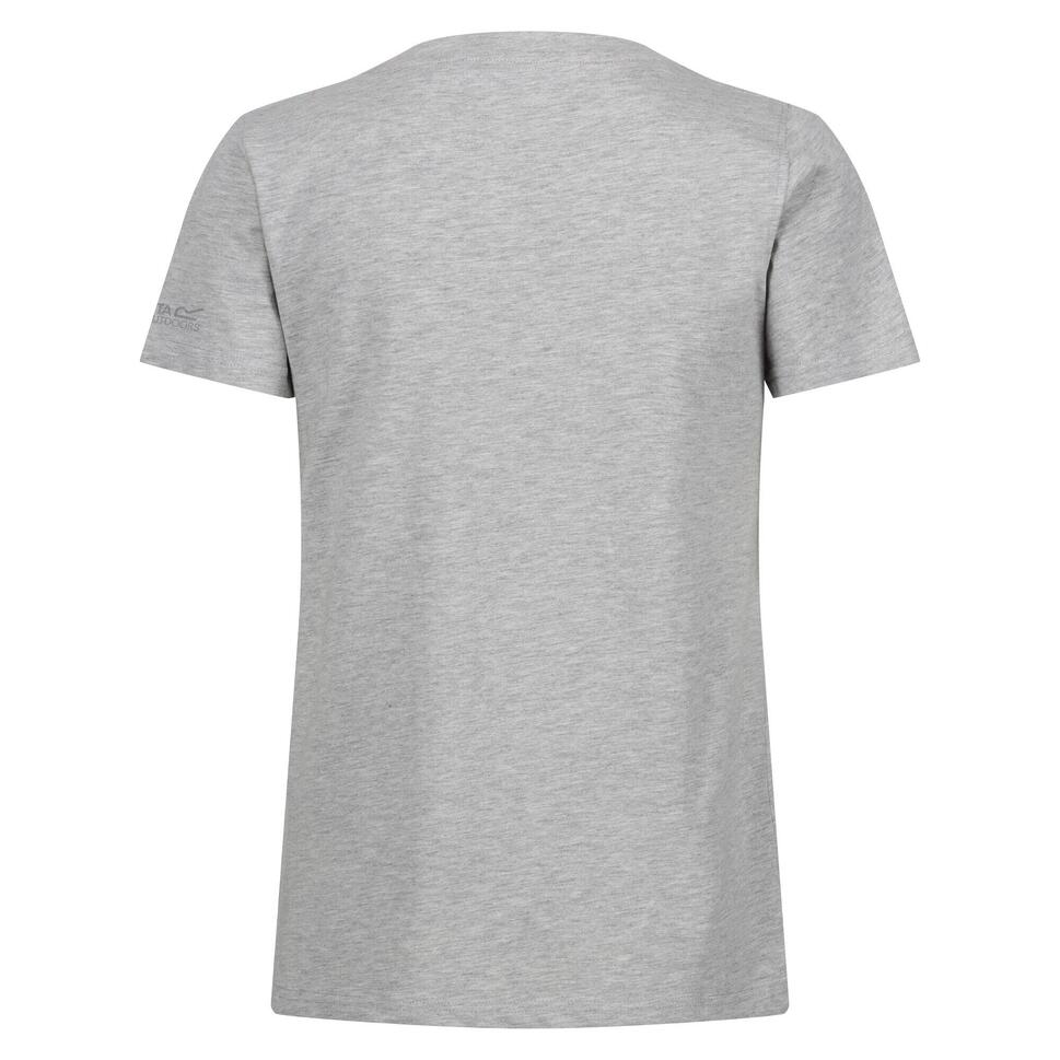 T-shirt Damski Napisy Melanżowy Filandra VIII