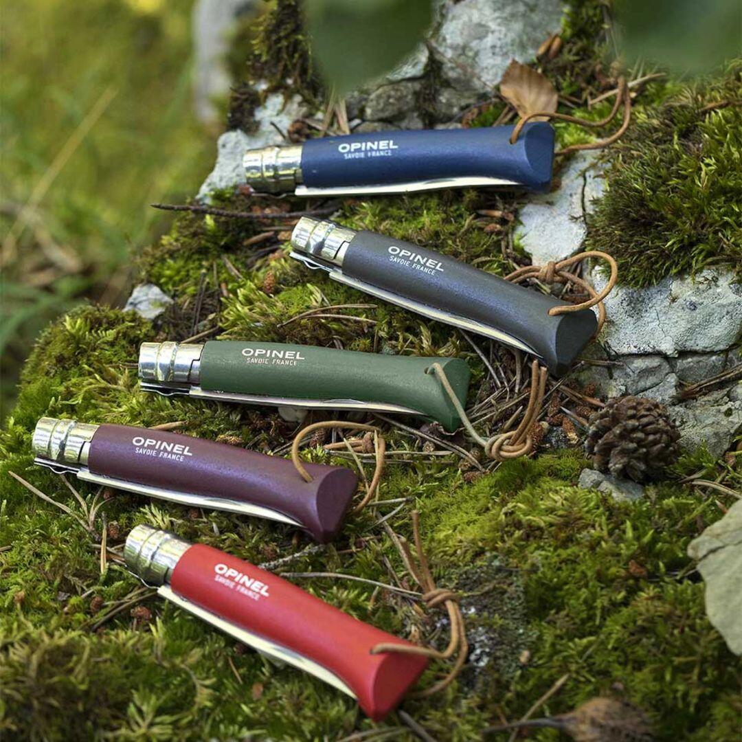 Couteau OPINEL n° 8 Baroudeur - Noir 3/4