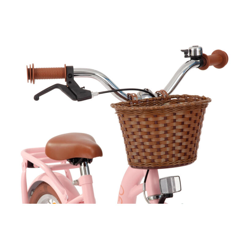 AMIGO Vélo fille Fairy 16 Pouces Fille Frein à rétropédalage Saumon
