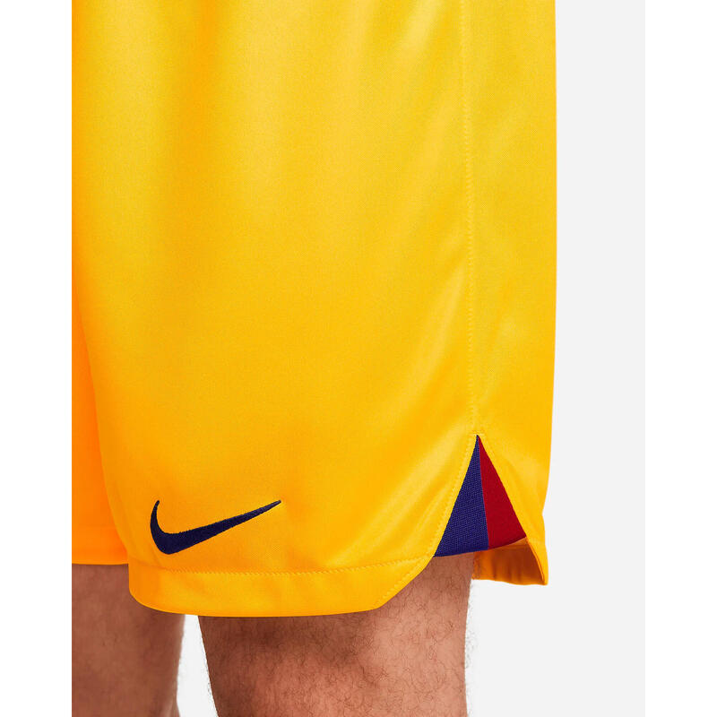 Nike FC Barcelona 2023/24 4th Sportbroek Heren Geel