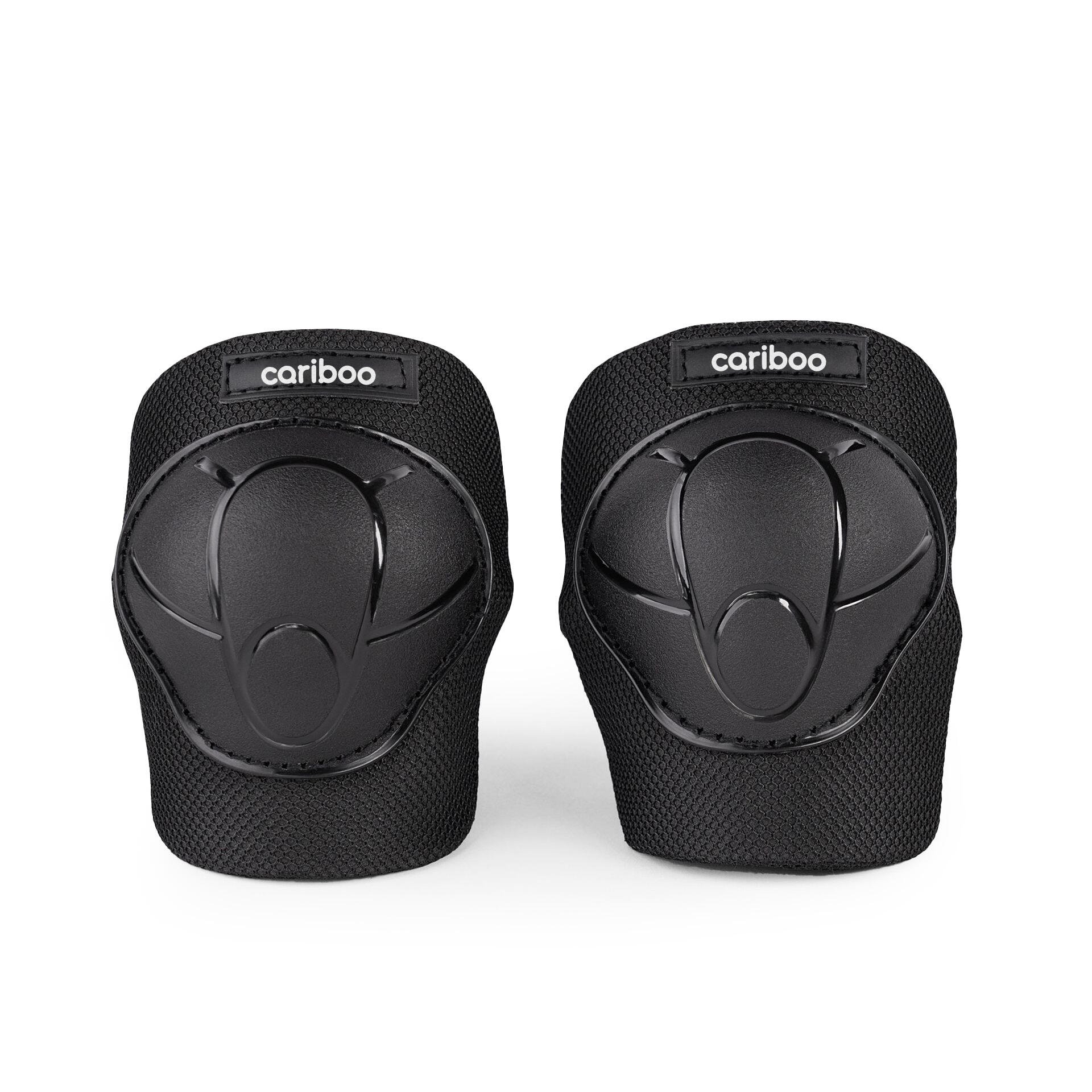 Protège-genoux pour enfants Cariboo 3-pack (noir) 2/6