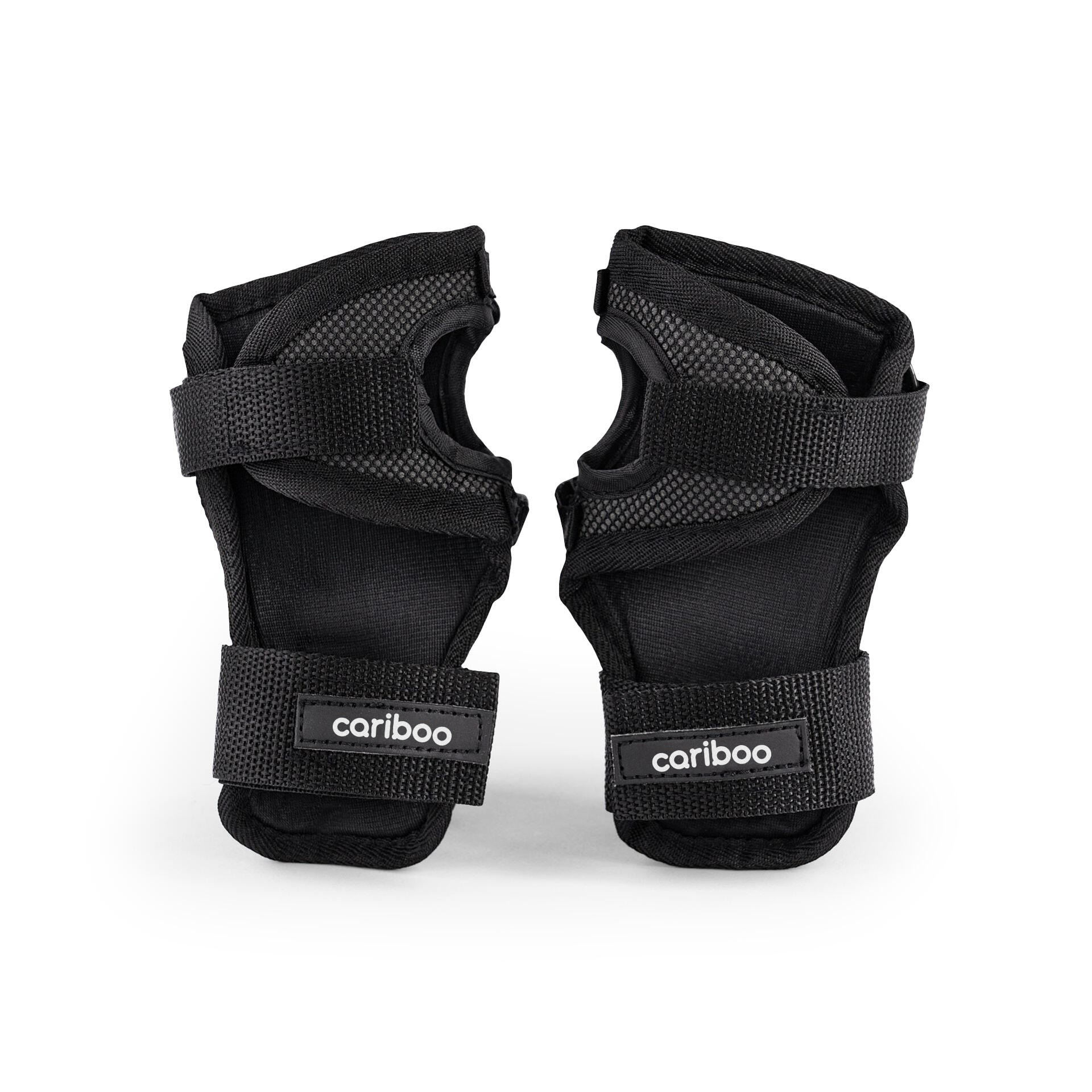Protège-genoux pour enfants Cariboo 3-pack (noir) 5/6