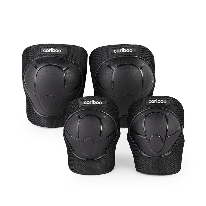 Ochraniacze dla dzieci Cariboo 3-pack (czarne)